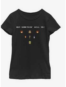 Nintendo Buy Something Youth Girls T-Shirt, , hi-res