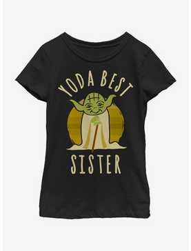 Star Wars Best Sister Yoda Says Youth Girls T-Shirt, , hi-res