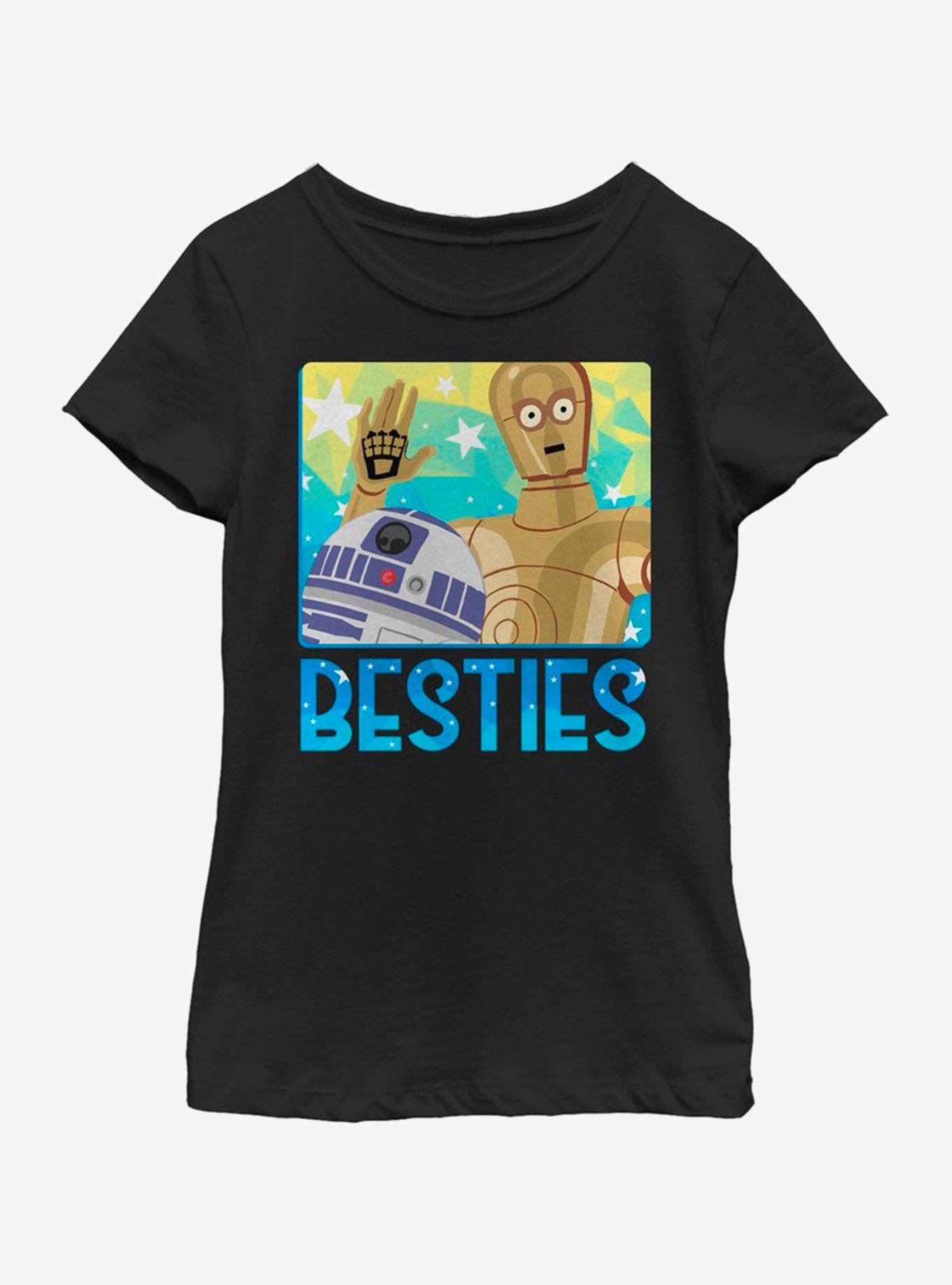 Star Wars Bestie Droids Youth Girls T-Shirt, , hi-res