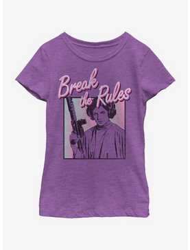 Star Wars Break The Rules Youth Girls T-Shirt, , hi-res