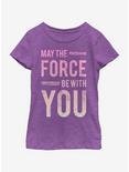 Star Wars With You Youth Girls T-Shirt, PURPLE BERRY, hi-res