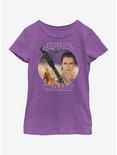 Star Wars The Force Awakens Front Runner Youth Girls T-Shirt, PURPLE BERRY, hi-res
