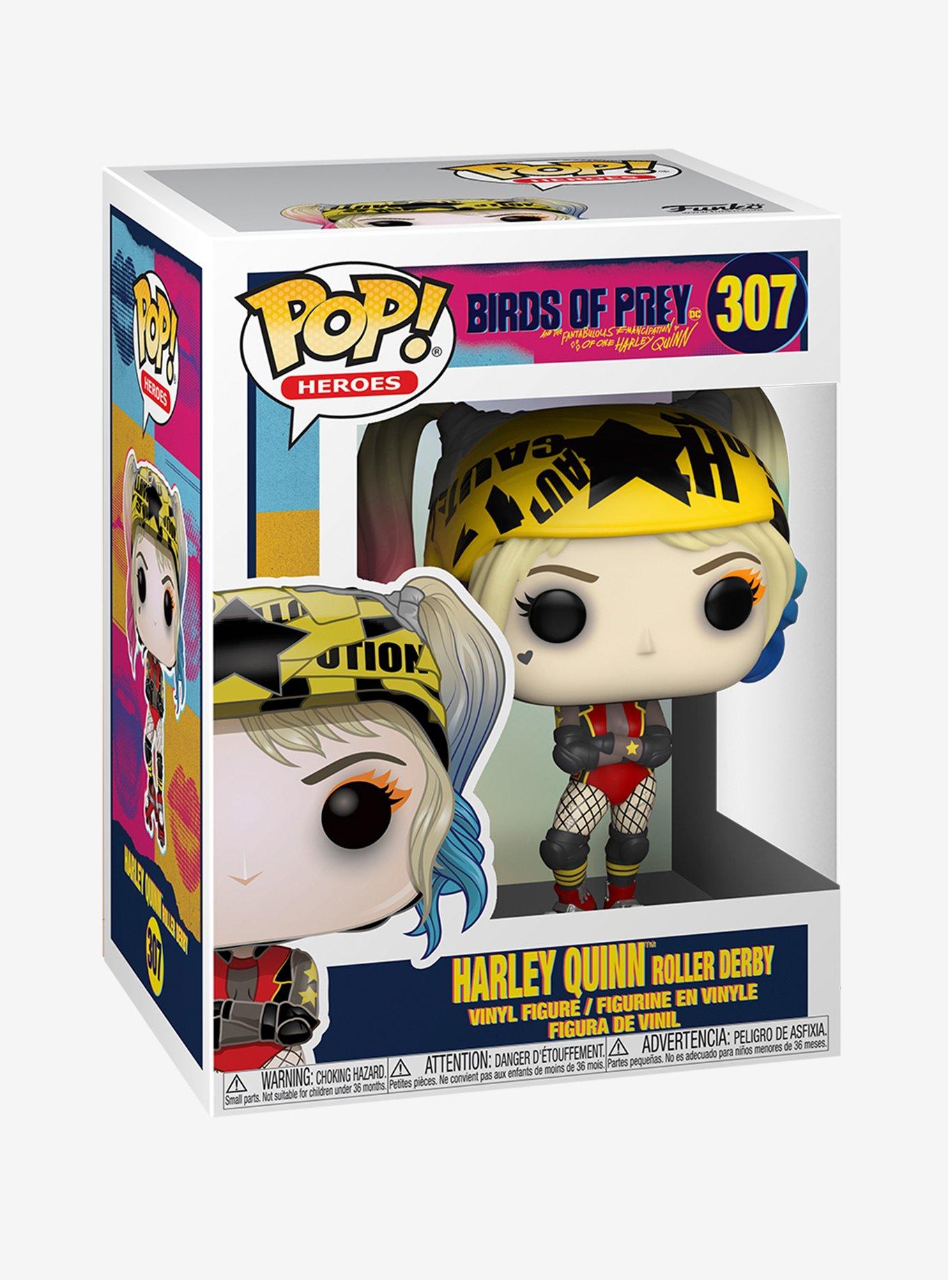 POP Funko Heroes #310: Birds Of Prey - Harley Quinn [Broken Hearted] Edizione Limitata, Multicolore