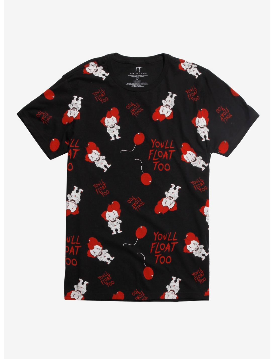 IT Chapter Two Pennywise & Balloons T-Shirt, MULTI, hi-res