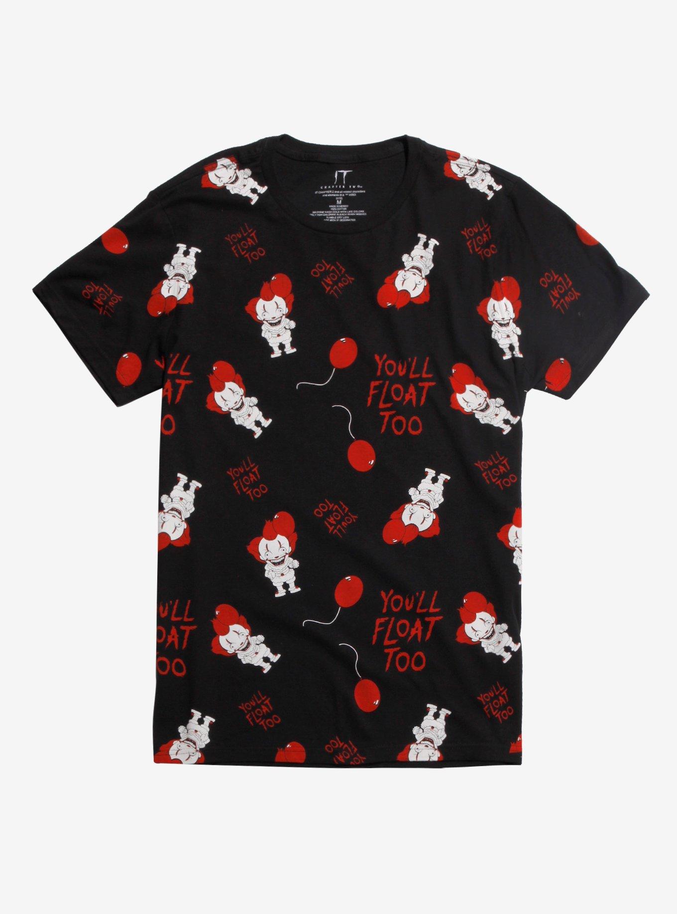 IT Chapter Two Pennywise & Balloons T-Shirt, MULTI, hi-res