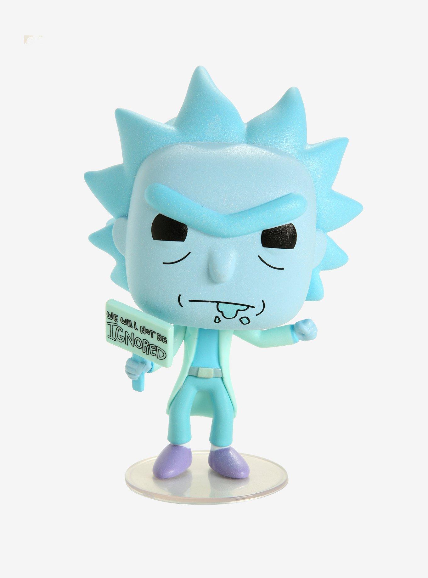 Funko Rick And Morty Pop! Animation Hologram Rick Clone Glow-In-The-Dark Vinyl Figure Hot Topic Exclusive, , hi-res