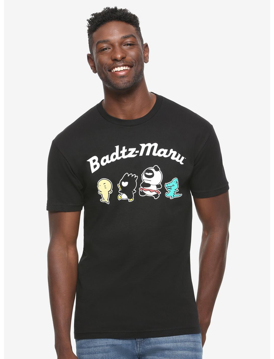 Hello Kitty Badtz-Maru T-Shirt - BoxLunch Exclusive, BLACK, hi-res