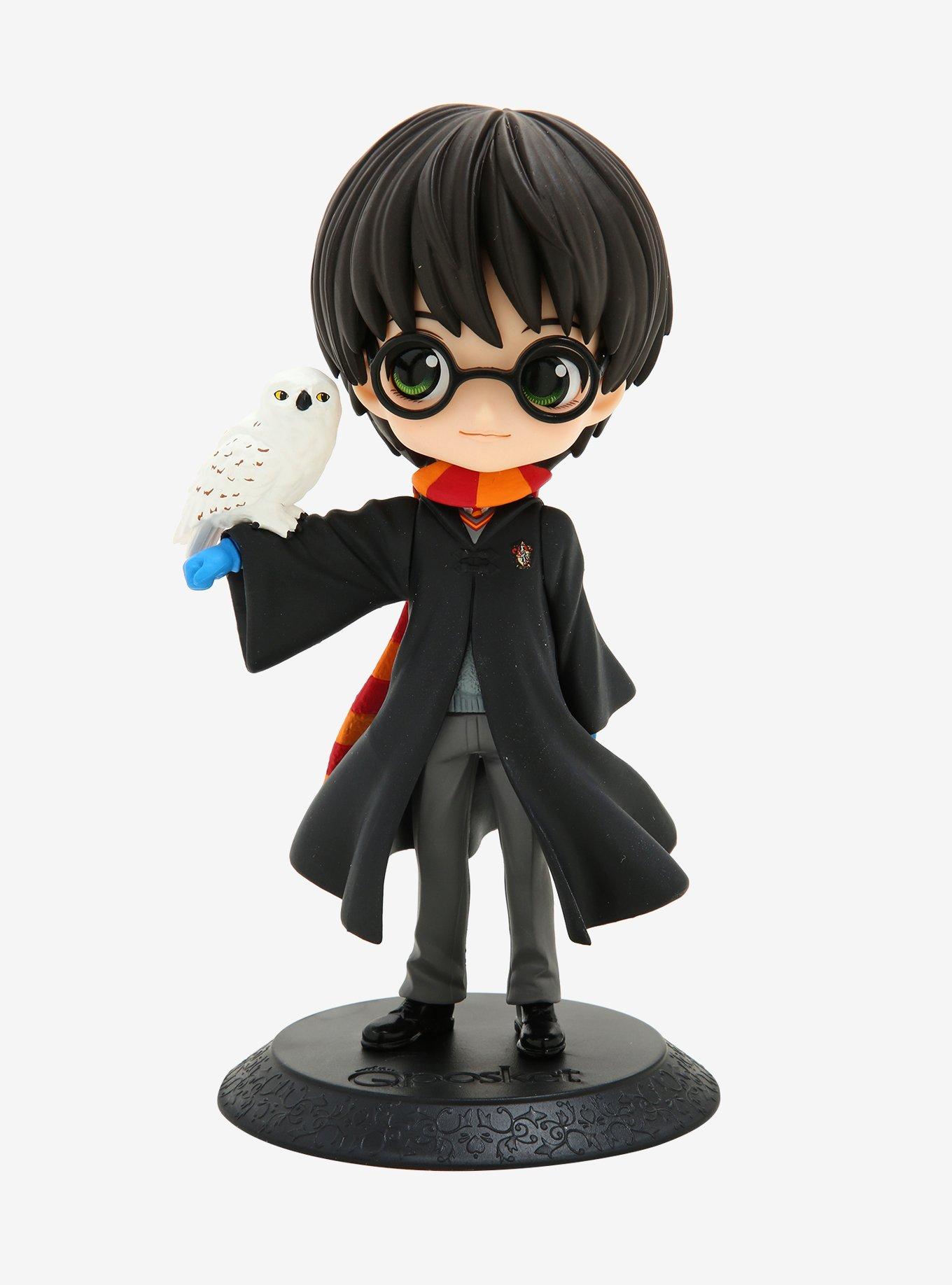 Banpresto Harry Potter Q Posket Harry Potter & Hedwig II Vinyl Figure, , hi-res