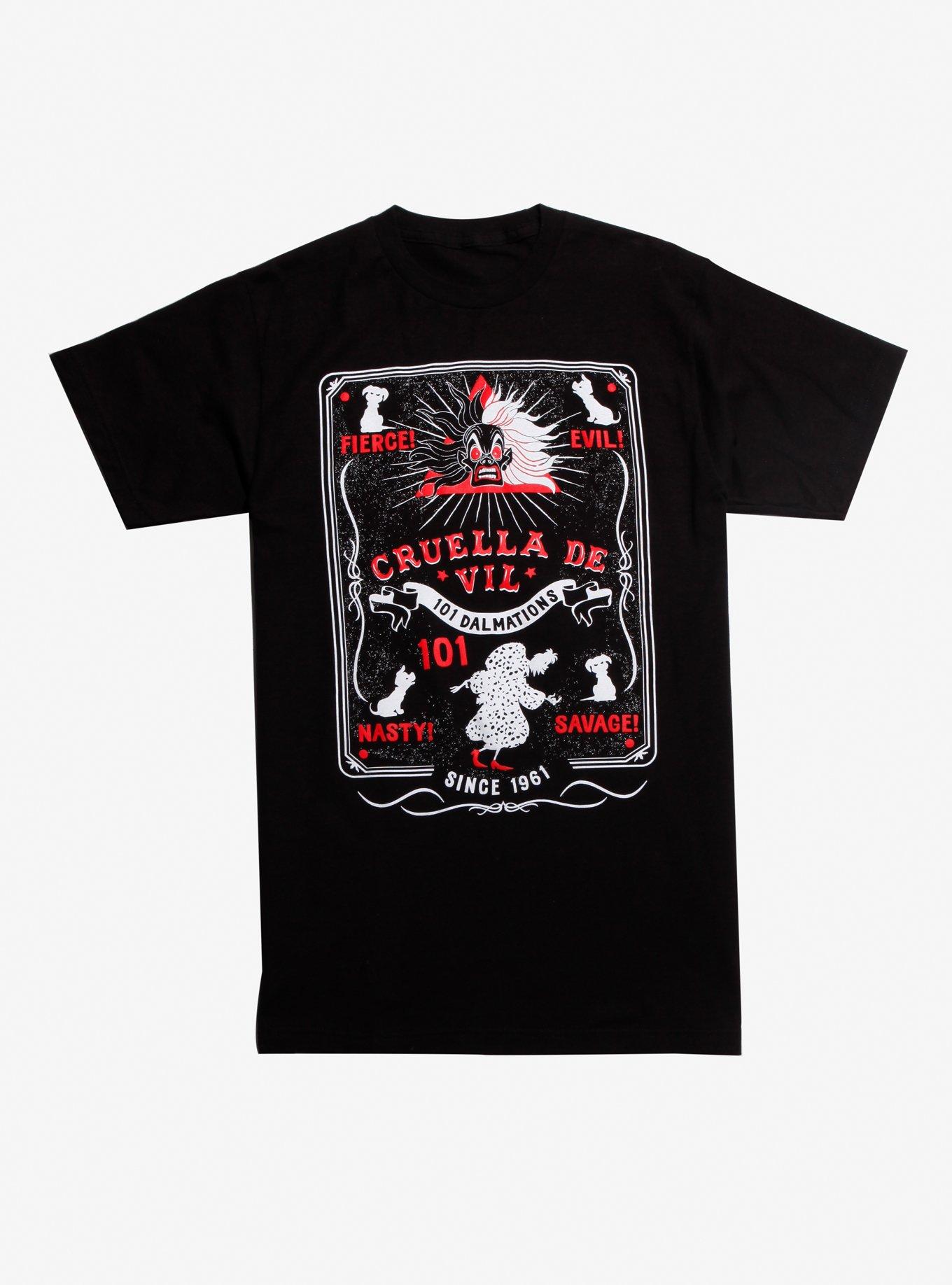 Disney Villains Cruella De Vil Tarot T-Shirt, MULTI, hi-res