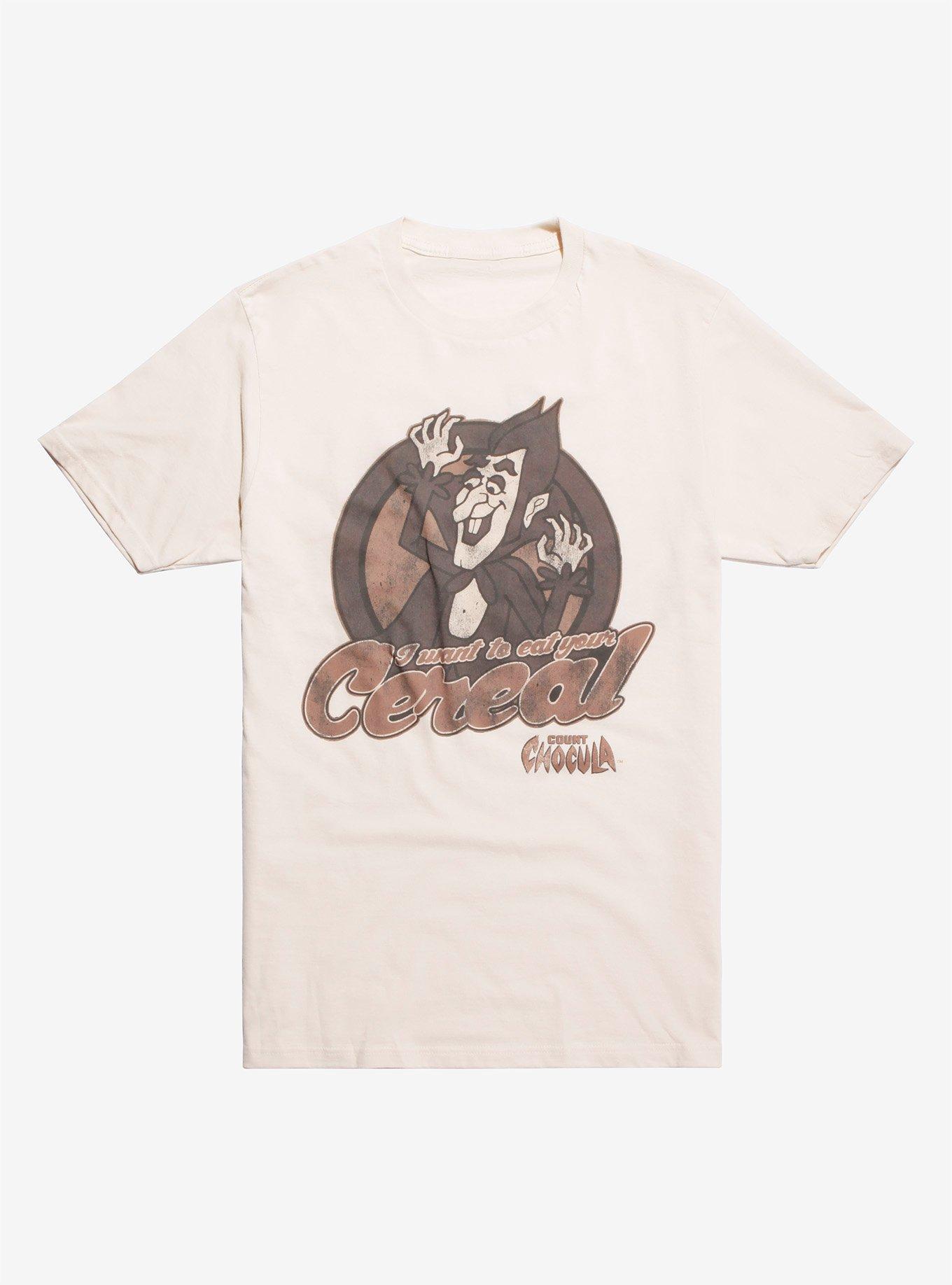 Monster Cereal Count Chocula T-Shirt, BROWN, hi-res