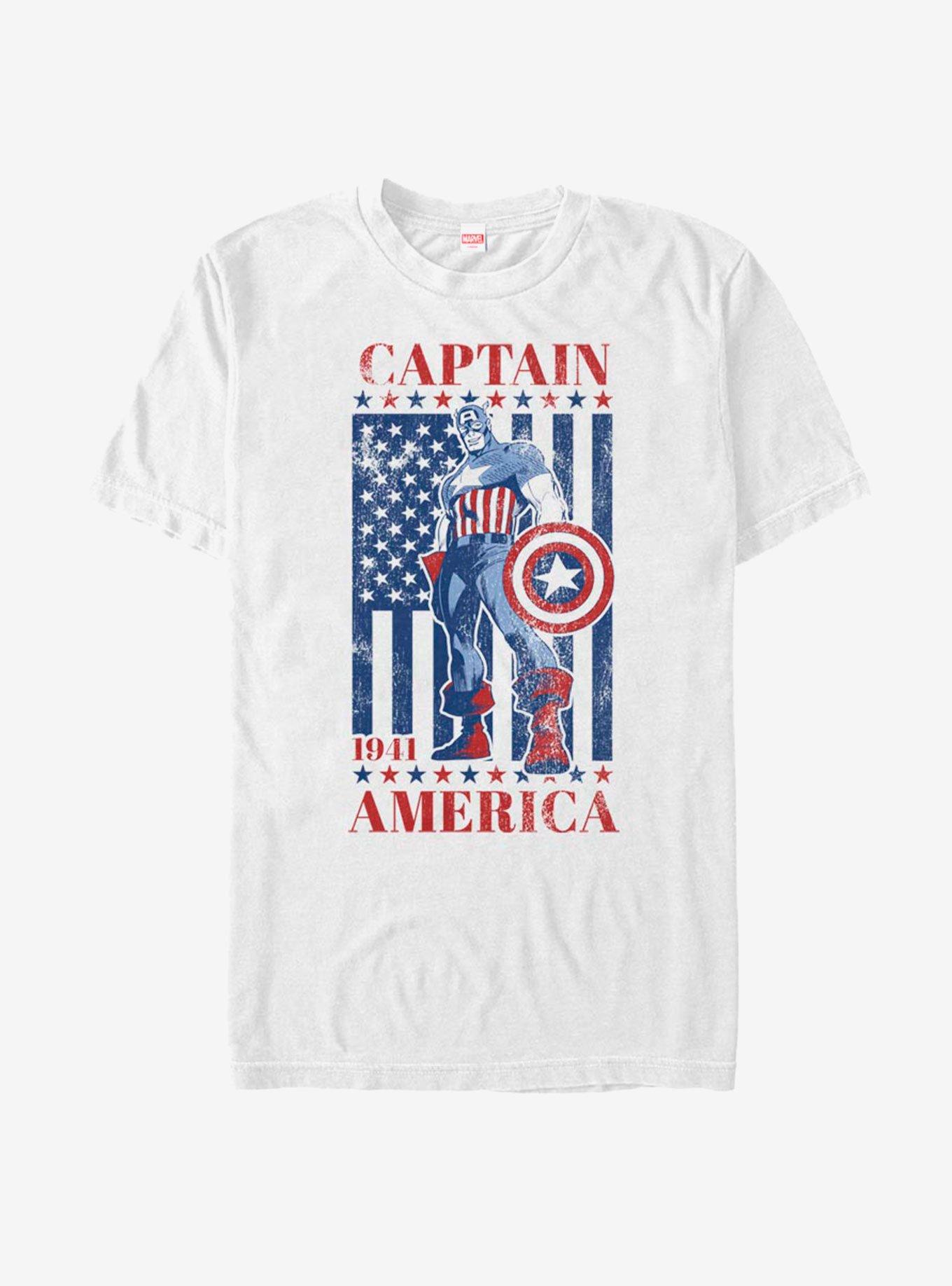 Marvel Captain America T-Shirt, , hi-res