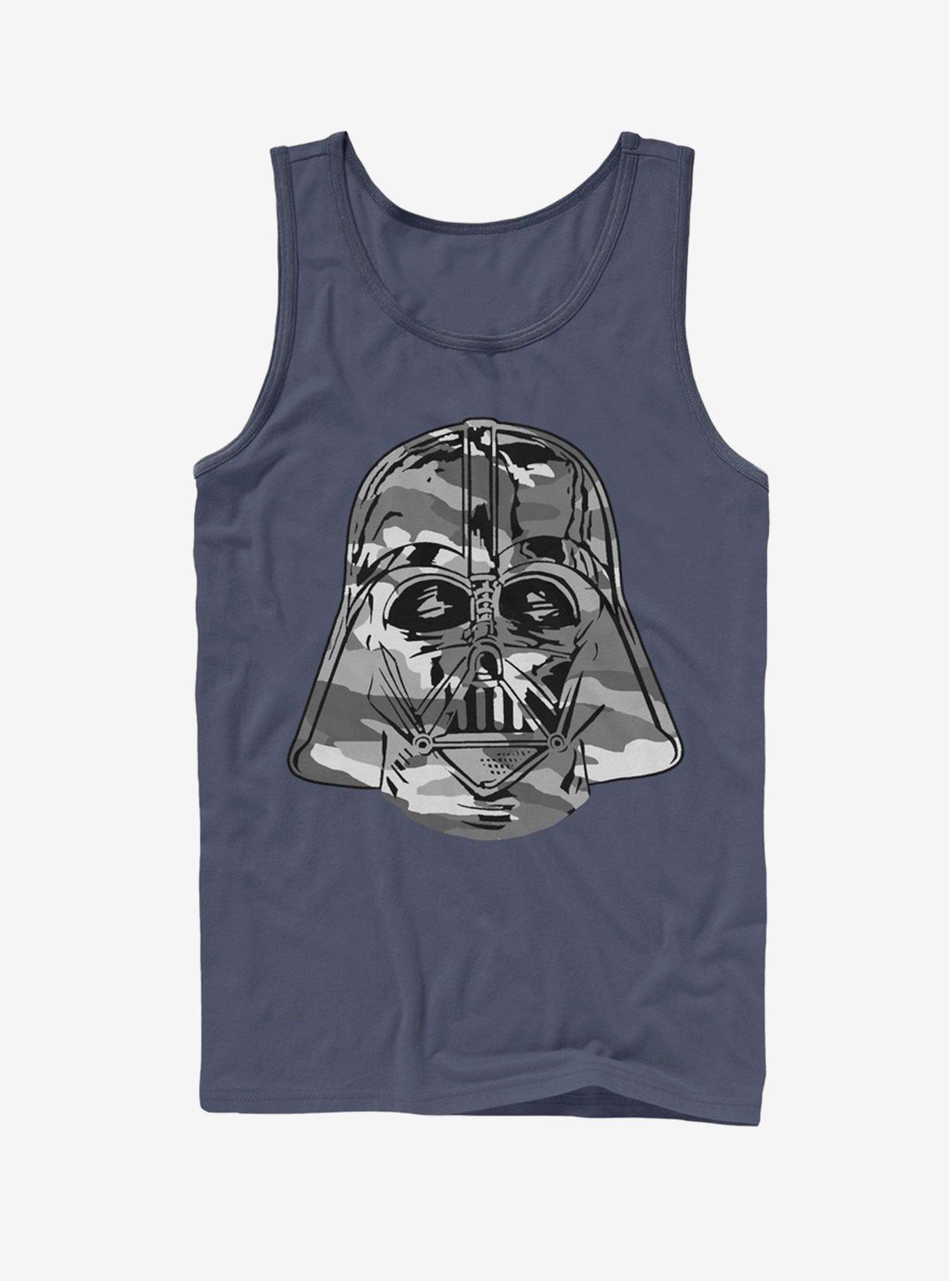 Star Wars Camo Vader Tank , NAVY, hi-res