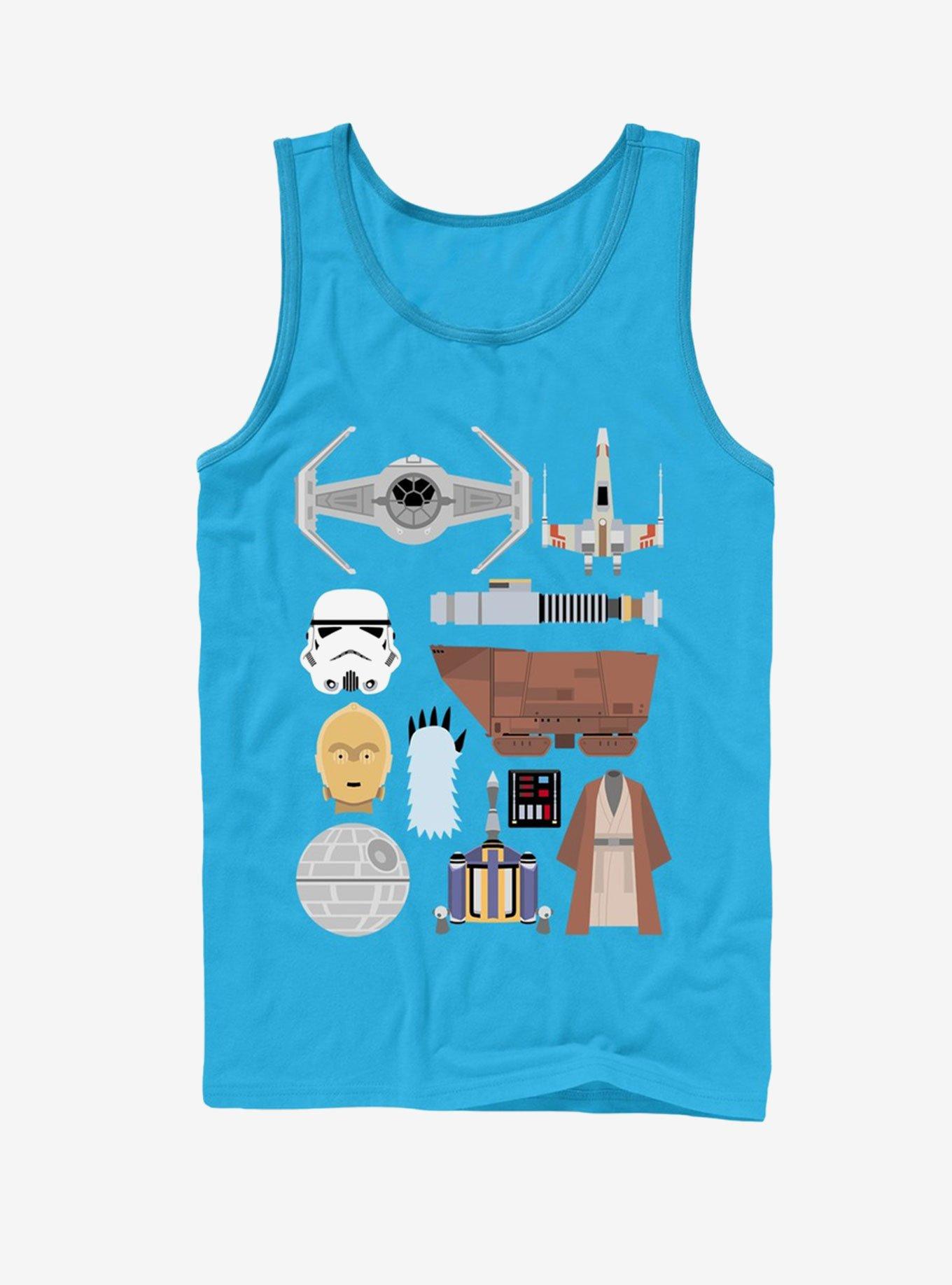Star Wars The Essentials Tank , TURQ, hi-res