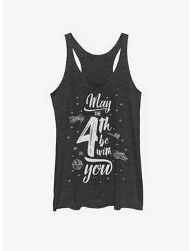 Star Wars Space Text May Fourth Girls Tank, , hi-res