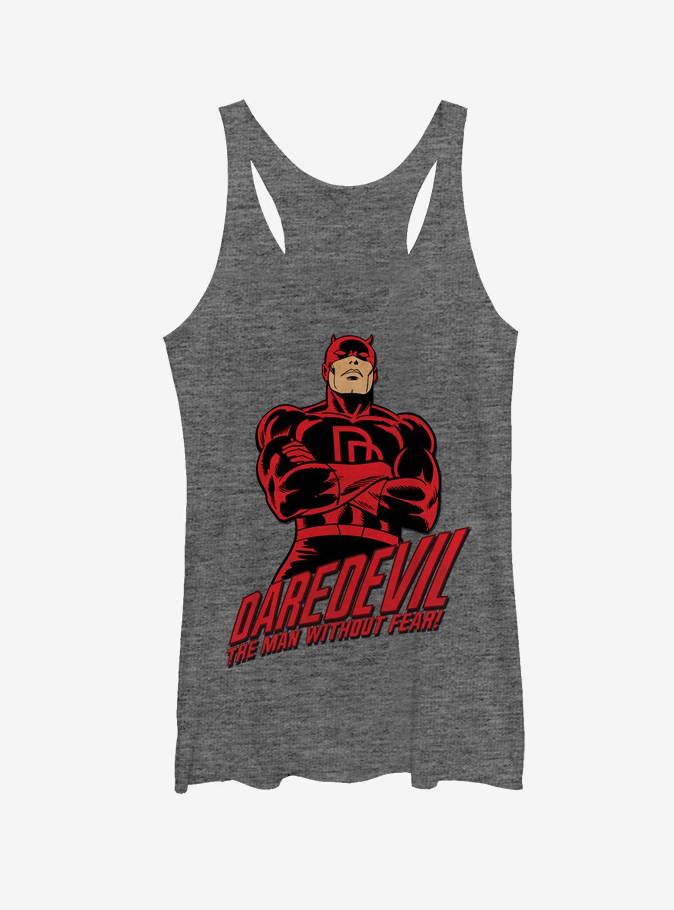 Marvel Daredevil The Daredevil Girls Tank, GRAY HTR, hi-res