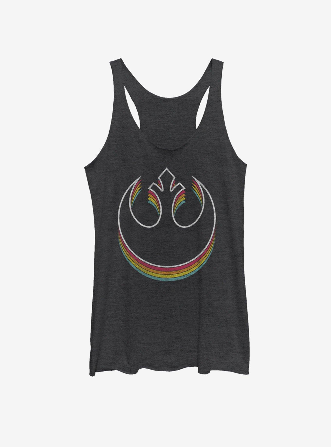 Star Wars Rebel Rainbow Girls Tank