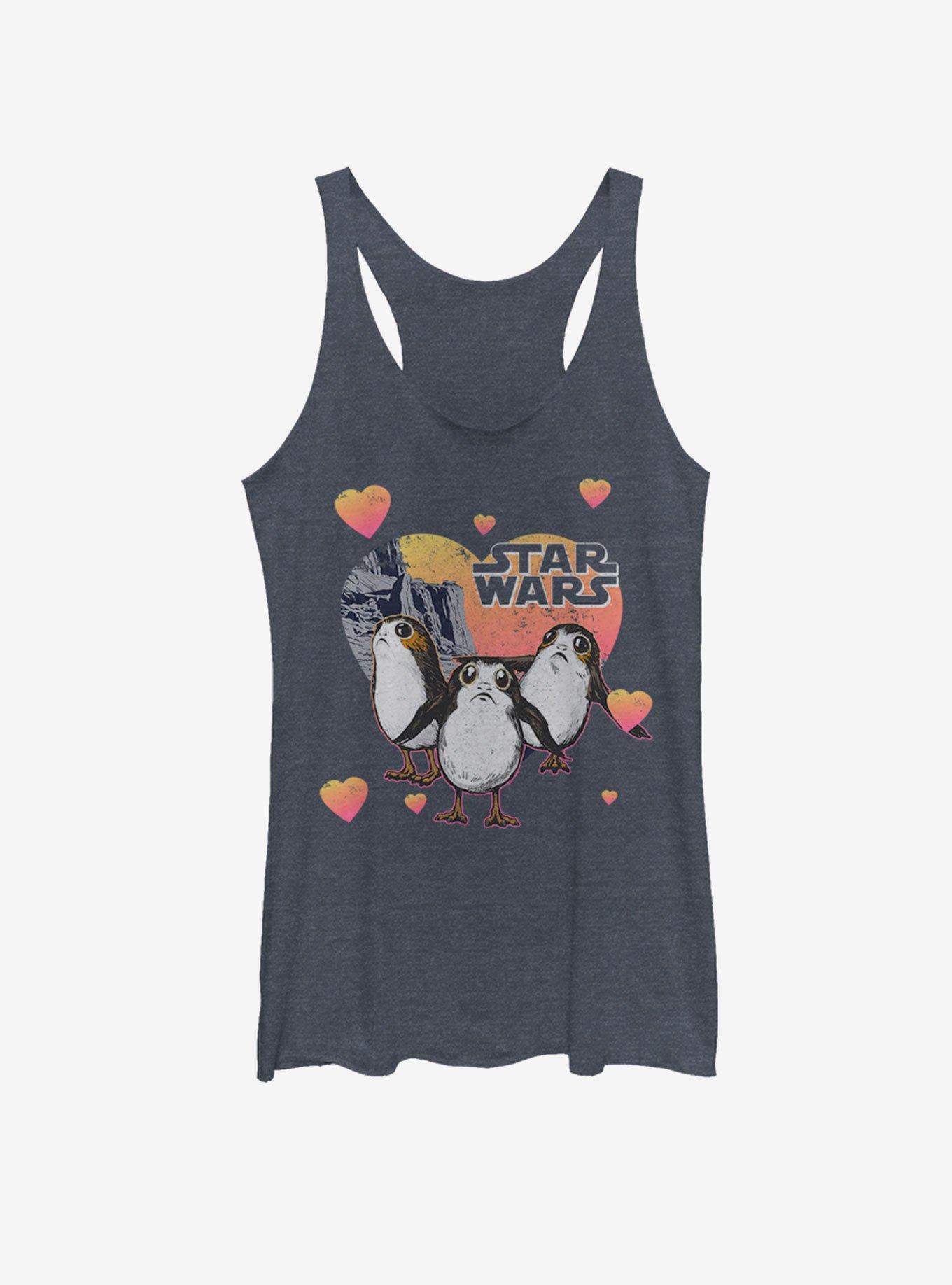 Star Wars Porg Hearts Girls Tank, , hi-res