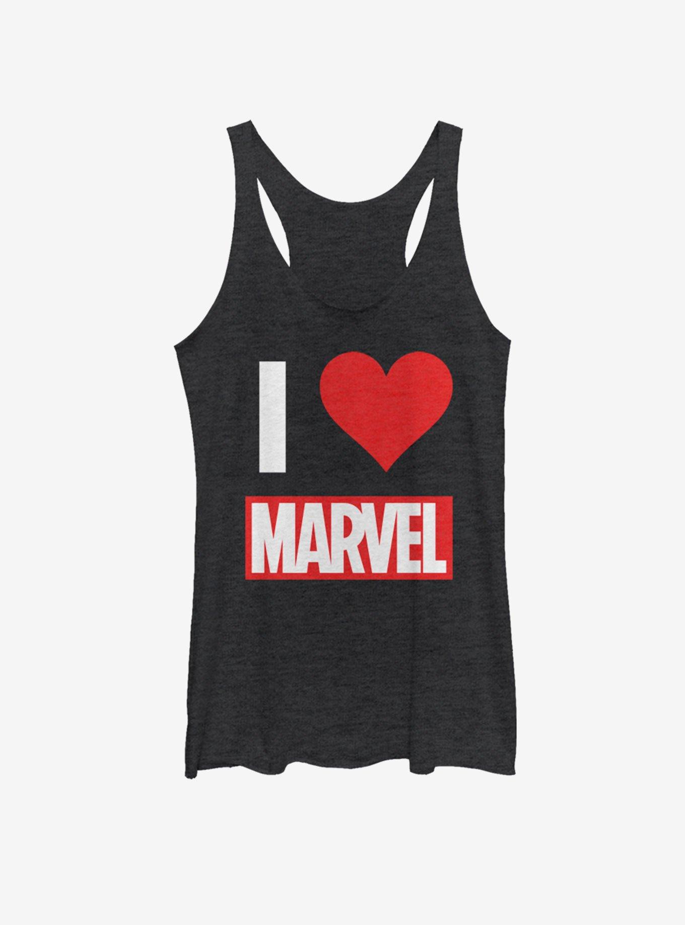 Marvel I Love Brick Girls Tank