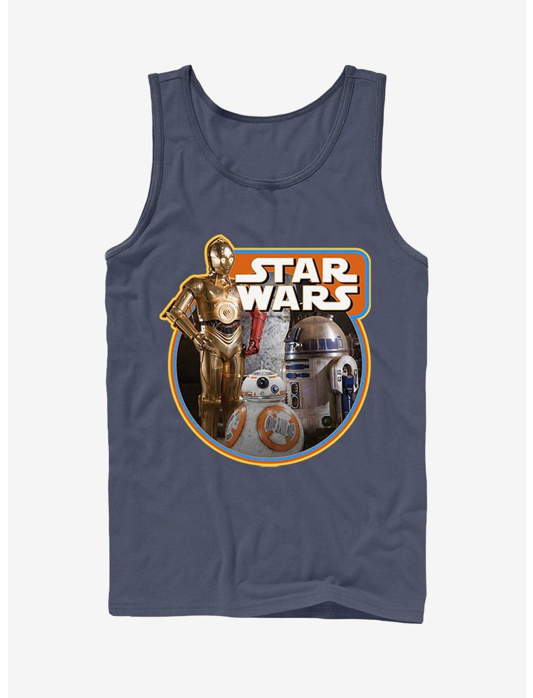 Star Wars These Droids Tank , NAVY, hi-res