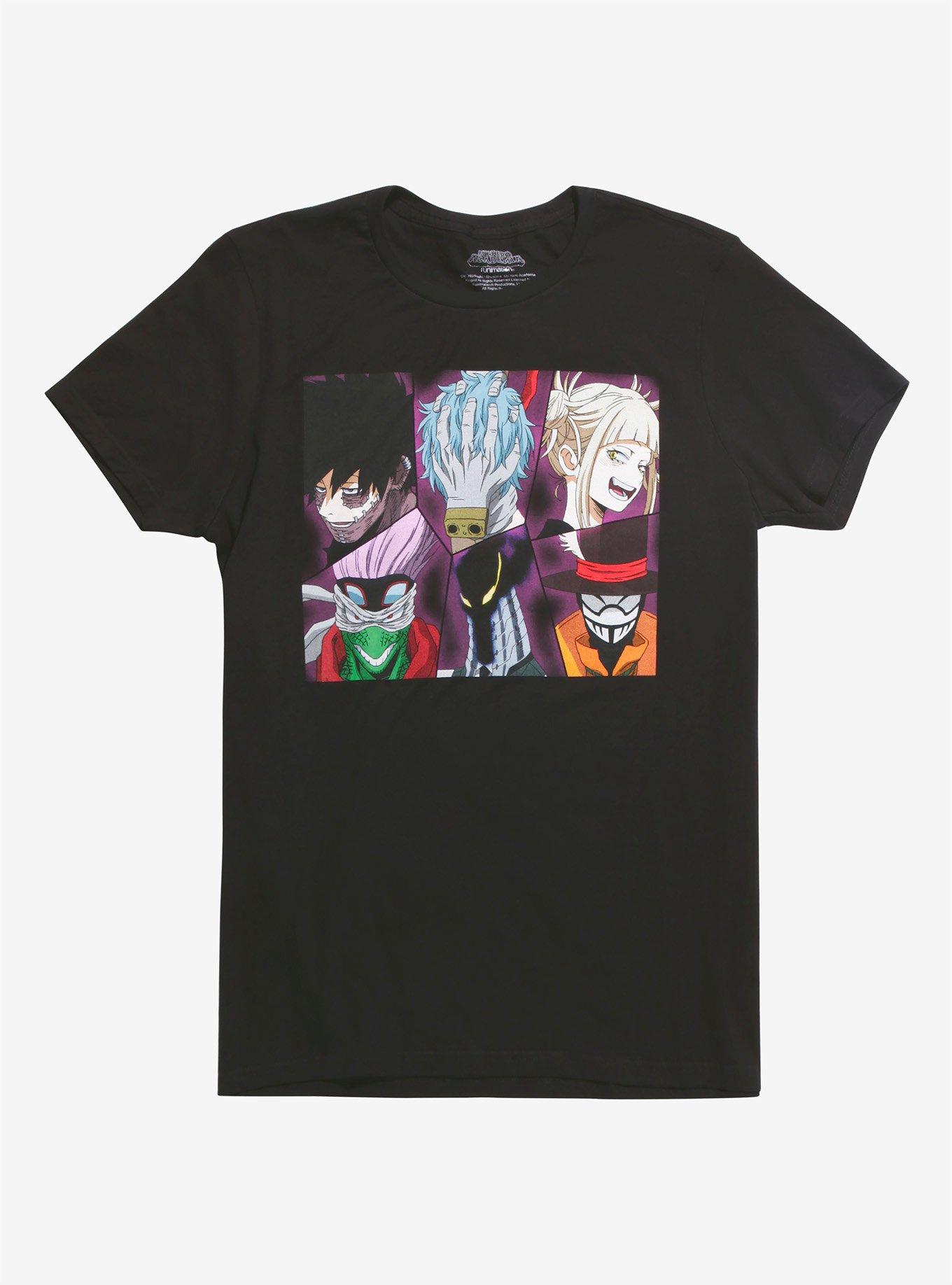 My Hero Academia League Of Villains T-Shirt, MULTI, hi-res