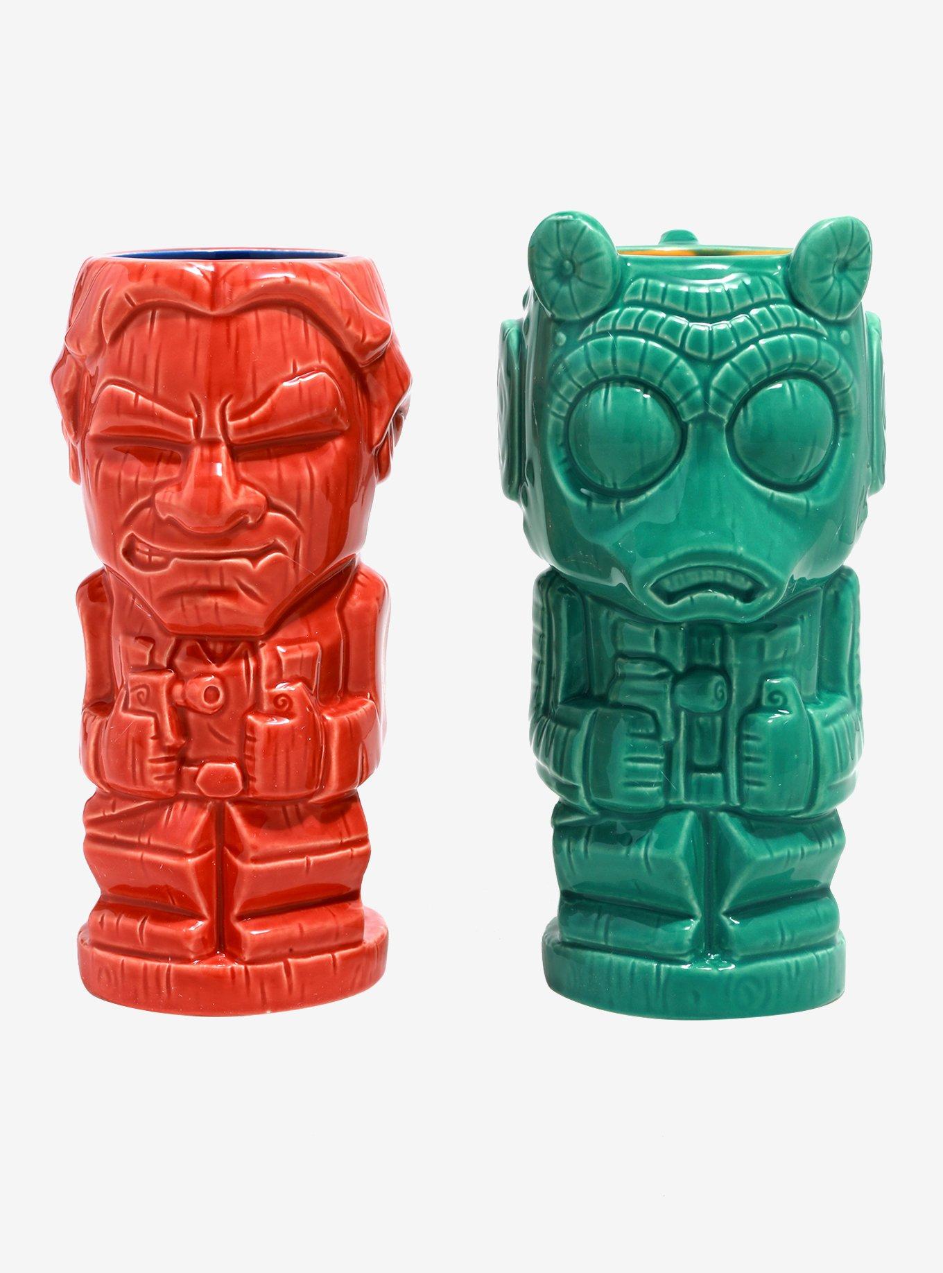 Geeki Tikis&reg; Star Wars Han Solo vs. Greedo Tiki Mug Set, , hi-res