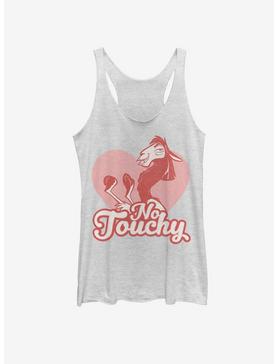 Disney The Emperor's New Groove No Love Girls Tank, WHITE HTR, hi-res