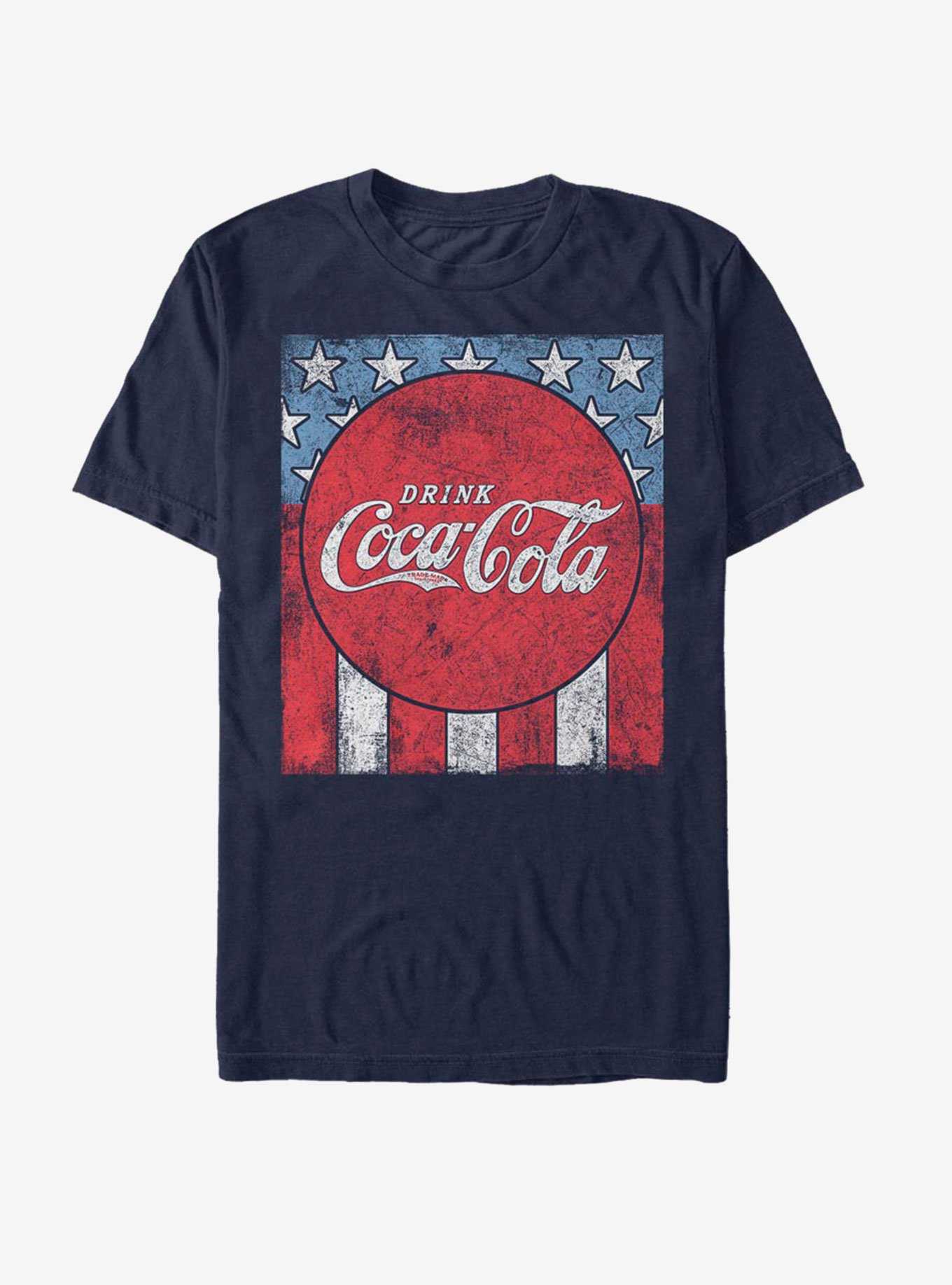 Coke Soda Flag T-Shirt, , hi-res