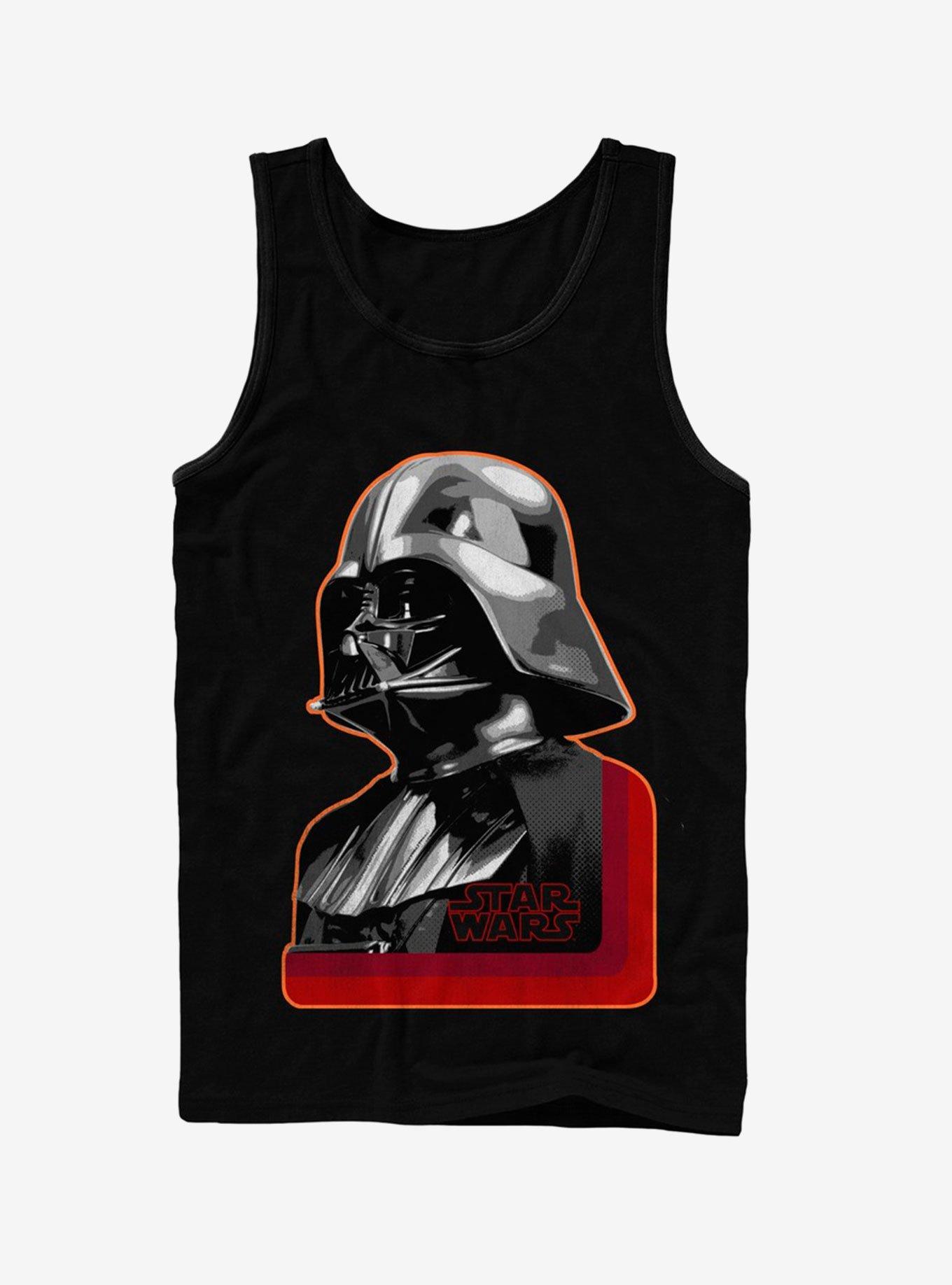 Star Wars Darth Vader Profile Tank , BLACK, hi-res