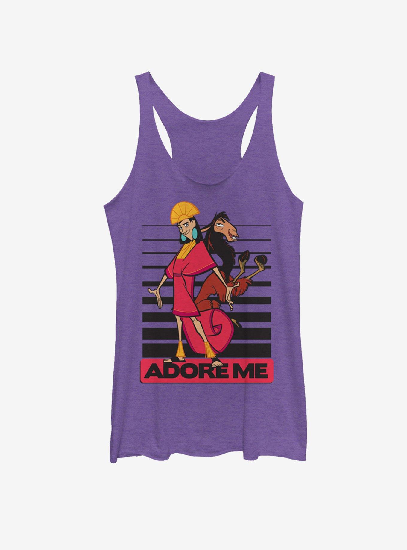 Disney The Emperor's New Groove Adore Me Girls Tank, PUR HTR, hi-res