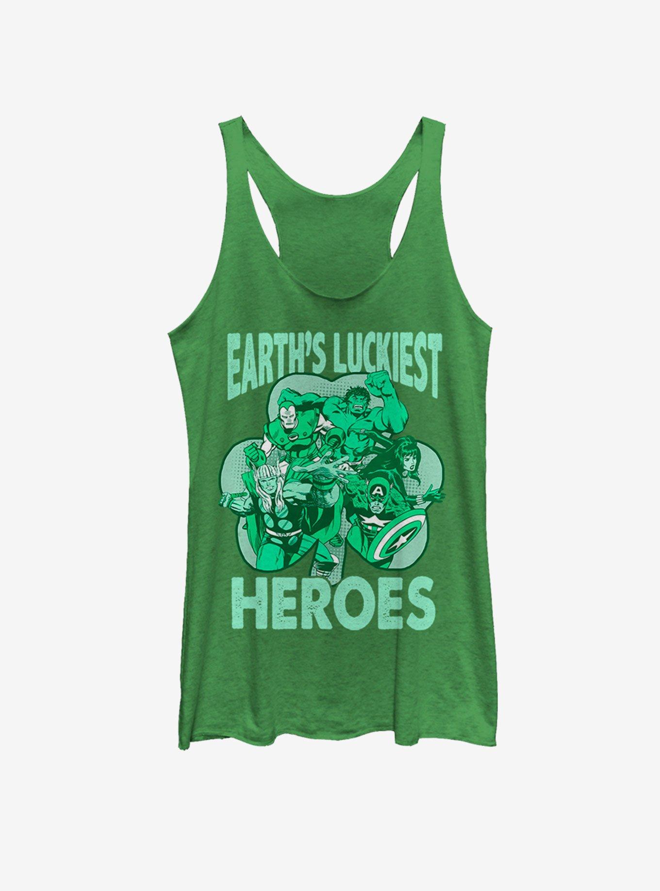 Marvel Luck of the Hero Girls Tank, ENVY, hi-res