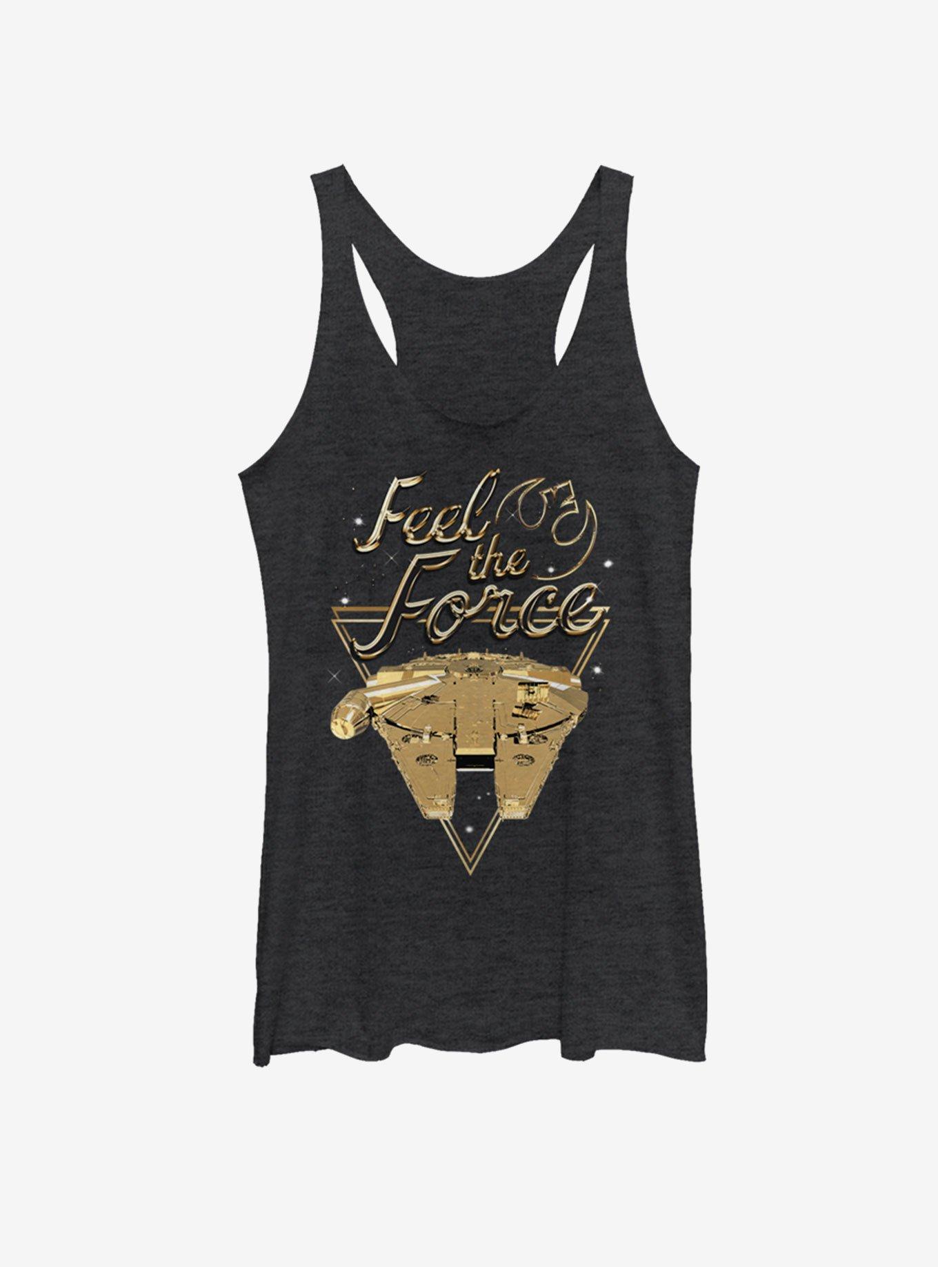 Star Wars Rule It Girls Tank, BLK HTR, hi-res