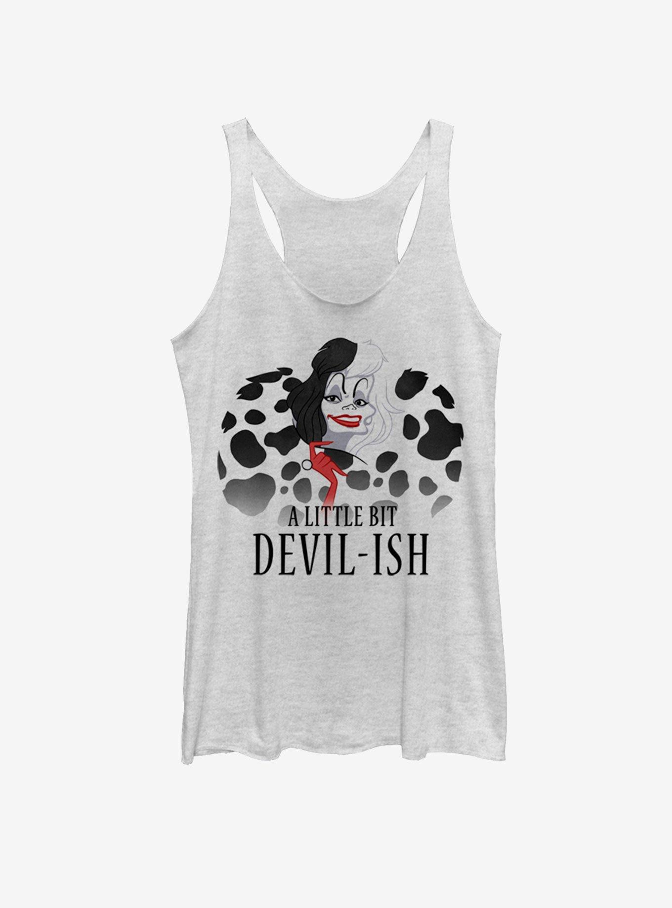 Disney Villains Scary Evil Cruella Girls Tank, , hi-res