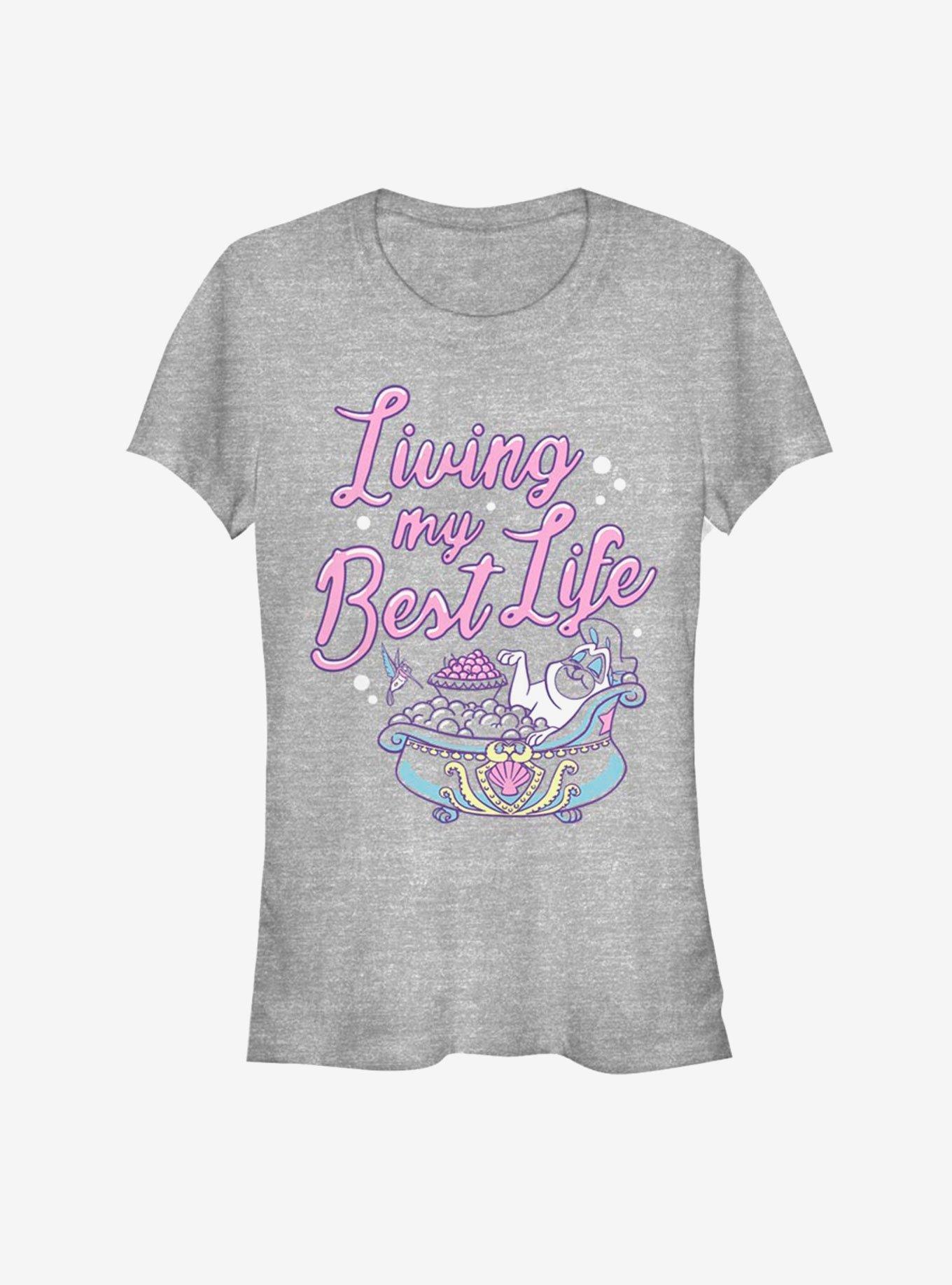 Disney Pocahontas Best Life Girls T-Shirt, ATH HTR, hi-res