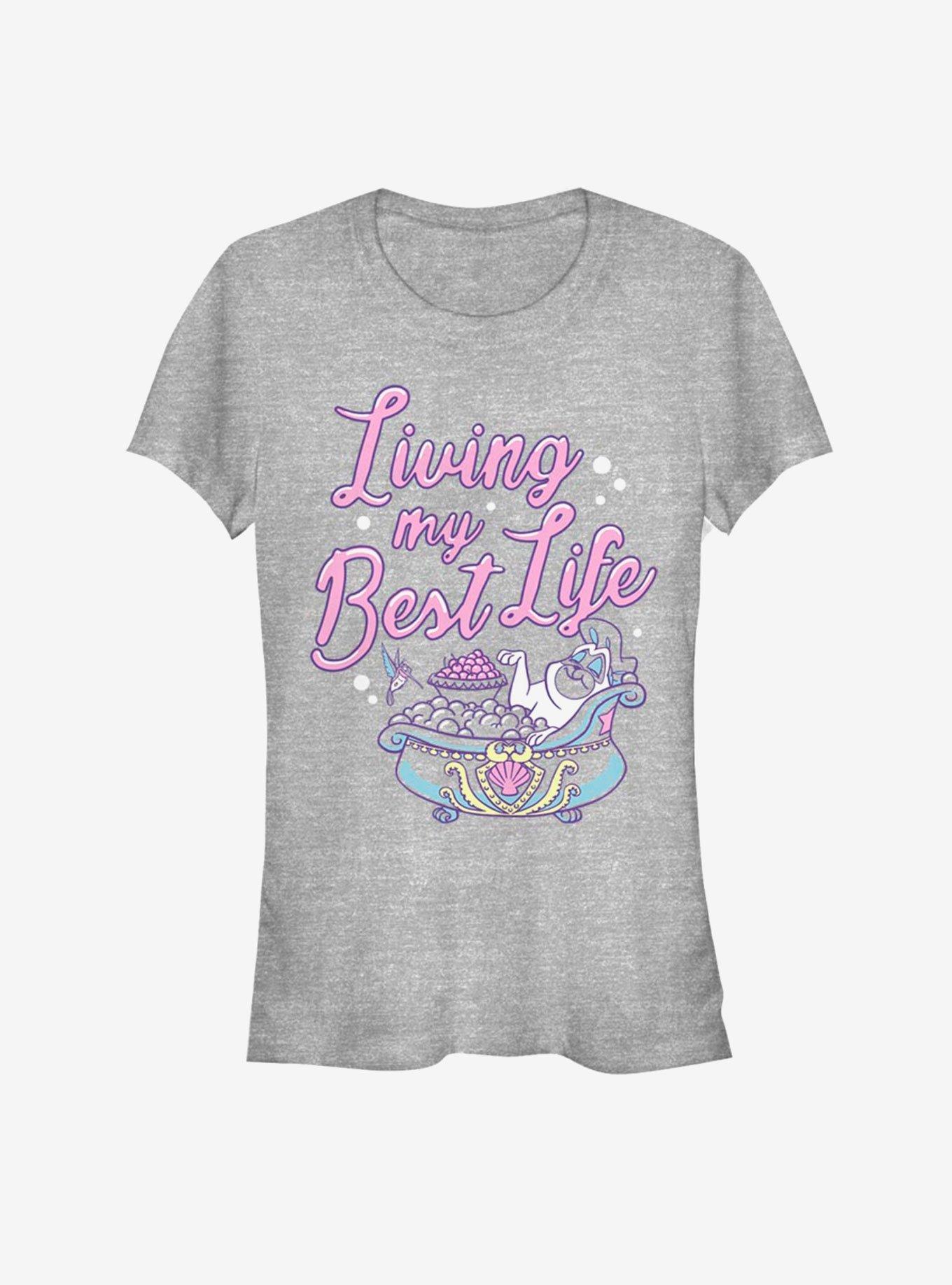 Disney Pocahontas Best Life Girls T-Shirt, ATH HTR, hi-res