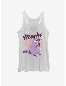 Disney Pocahontas Pastel Meeko Girls Tank, WHITE HTR, hi-res