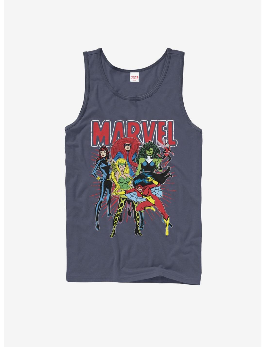 Marvel Marvel Women Tank, NAVY, hi-res