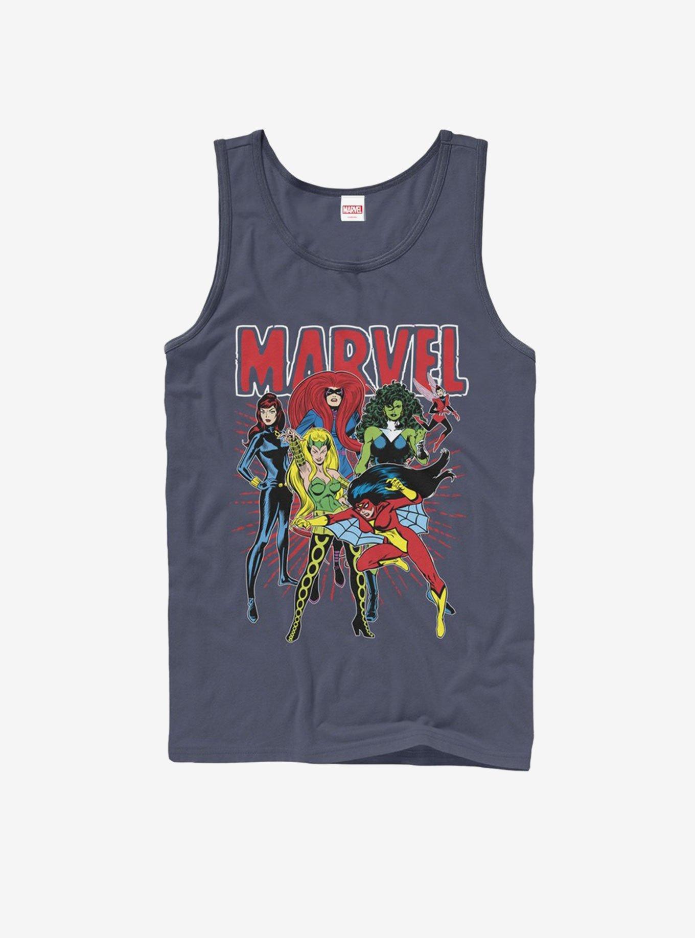 Marvel Marvel Women Tank, NAVY, hi-res