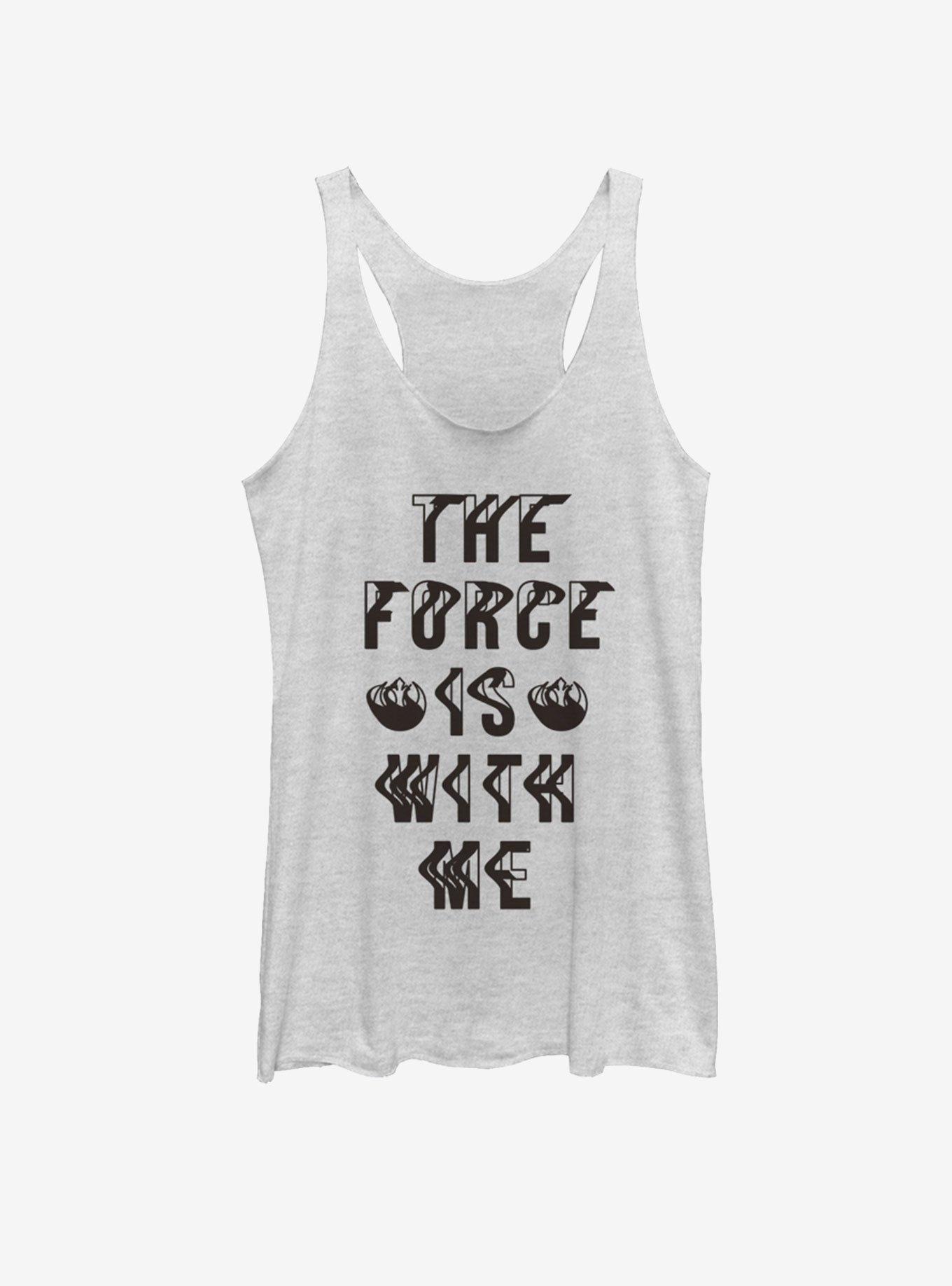 Star Wars With Me Girls Tank, WHITE HTR, hi-res