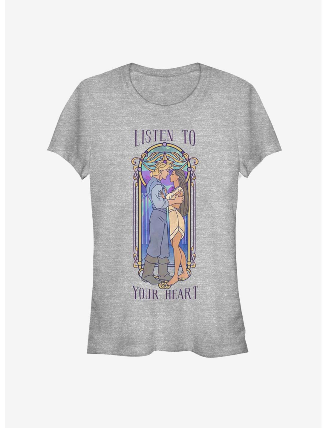 Disney Pocahontas Without Knowing You Girls T-Shirt, ATH HTR, hi-res