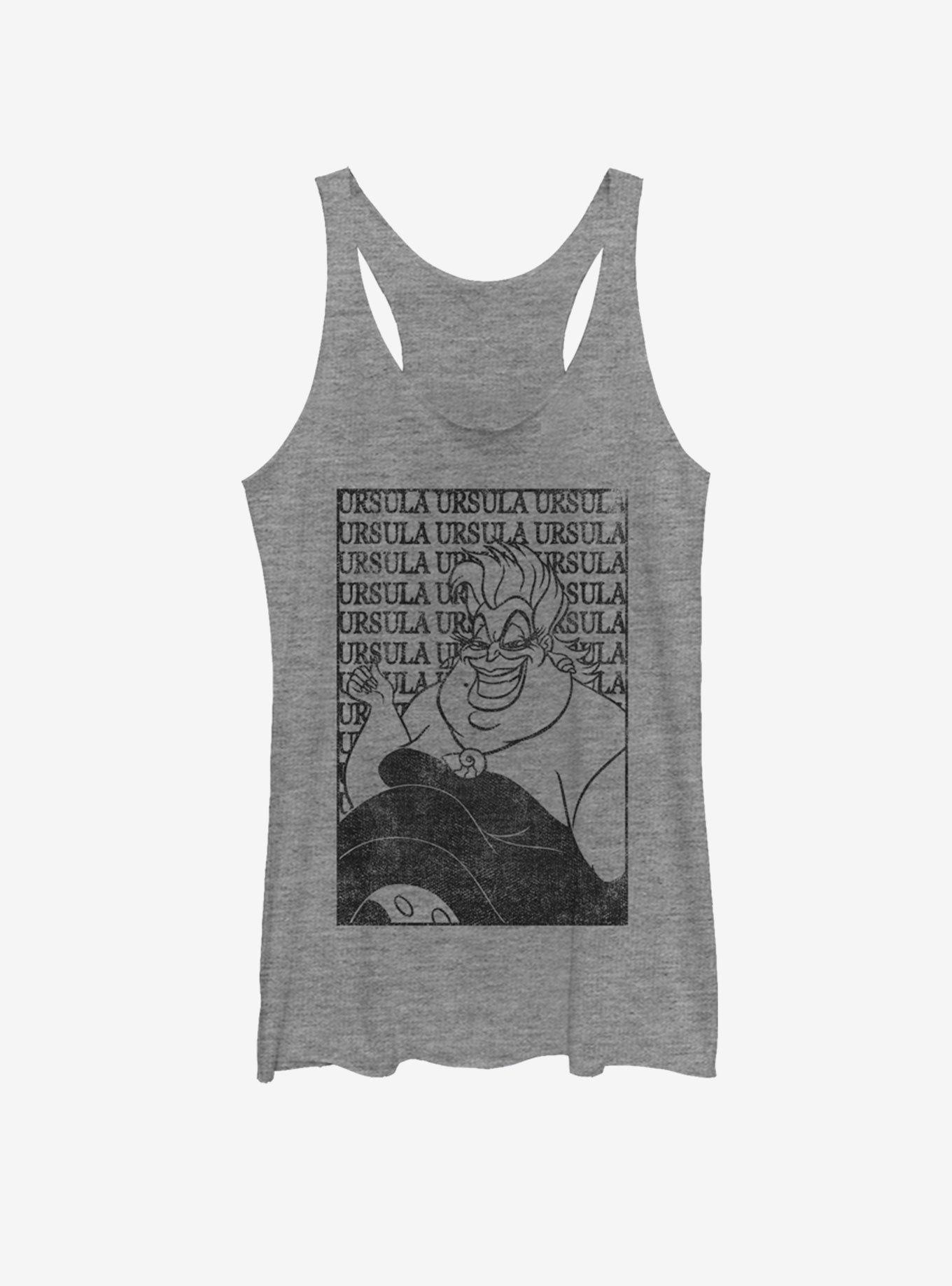 Disney Villains Ursula Girls Tank, GRAY HTR, hi-res