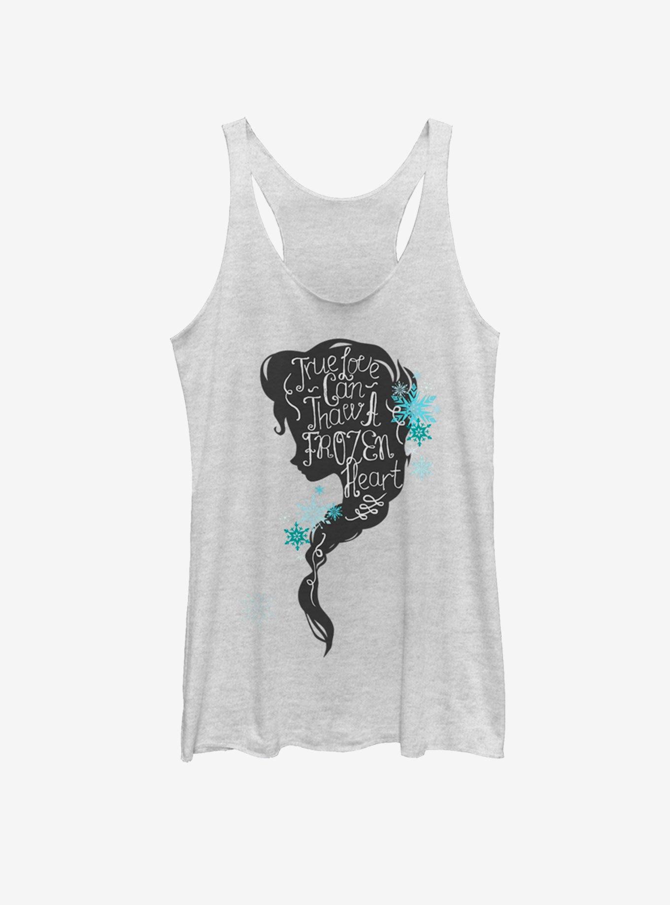 Disney Frozen True Thaw Girls Tank, WHITE HTR, hi-res