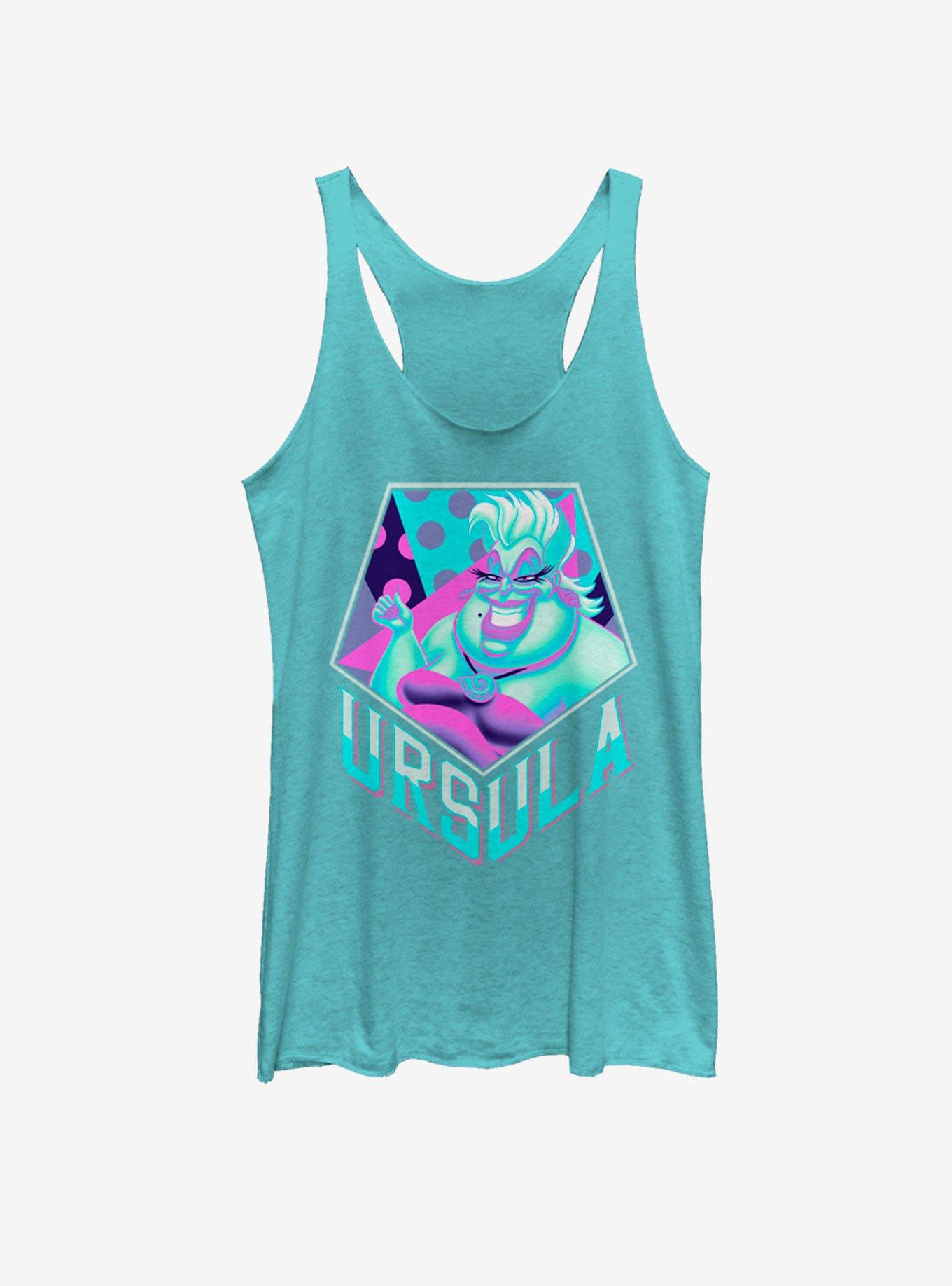 Disney Villains Ursula Pentaneon Girls Tank, TAHI BLUE, hi-res