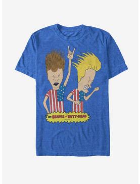 Beavis And Butthead Americans T-Shirt, ROY HTR, hi-res