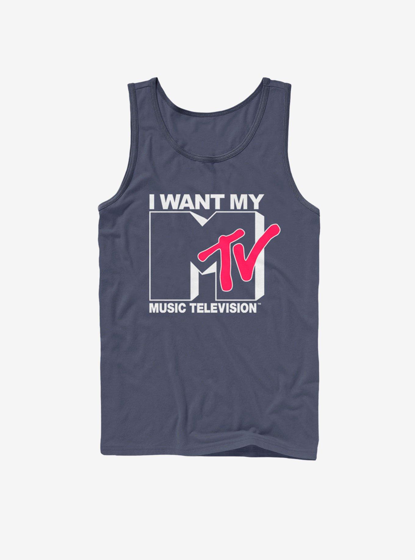 MTV Want Logo Tank, , hi-res