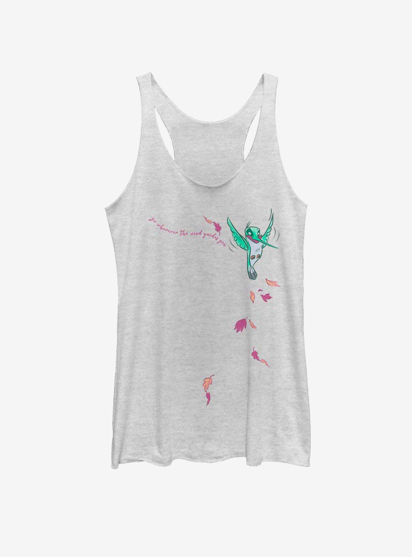 Disney Pocahontas Windy Flit Girls Tank, WHITE HTR, hi-res