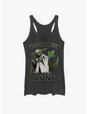 Star Wars Yoda Best Aunt Girls Tank, , hi-res