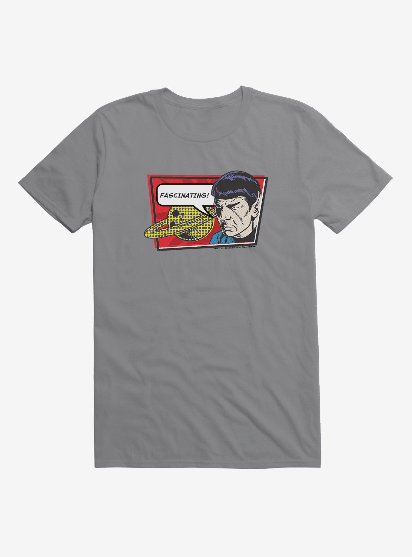 Star Trek Spock Fascinating T-Shirt, STORM GREY, hi-res