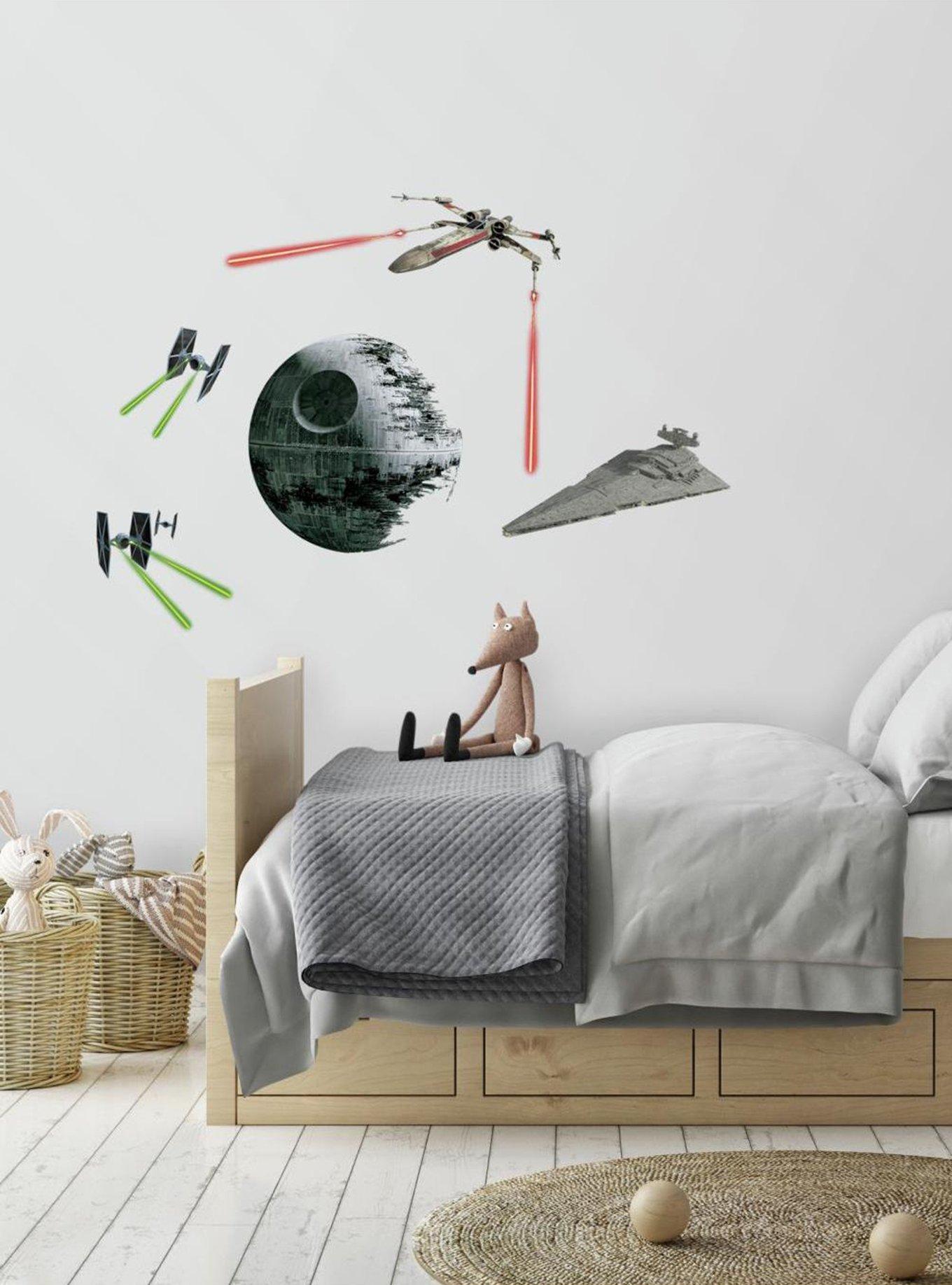 Star Wars Classic Space Ships Peel & Stick Giant Wall Decals, , hi-res