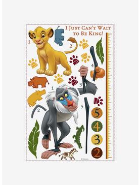 Disney The Lion King Rafiki Peel & Stick Inches Growth Chart, , hi-res