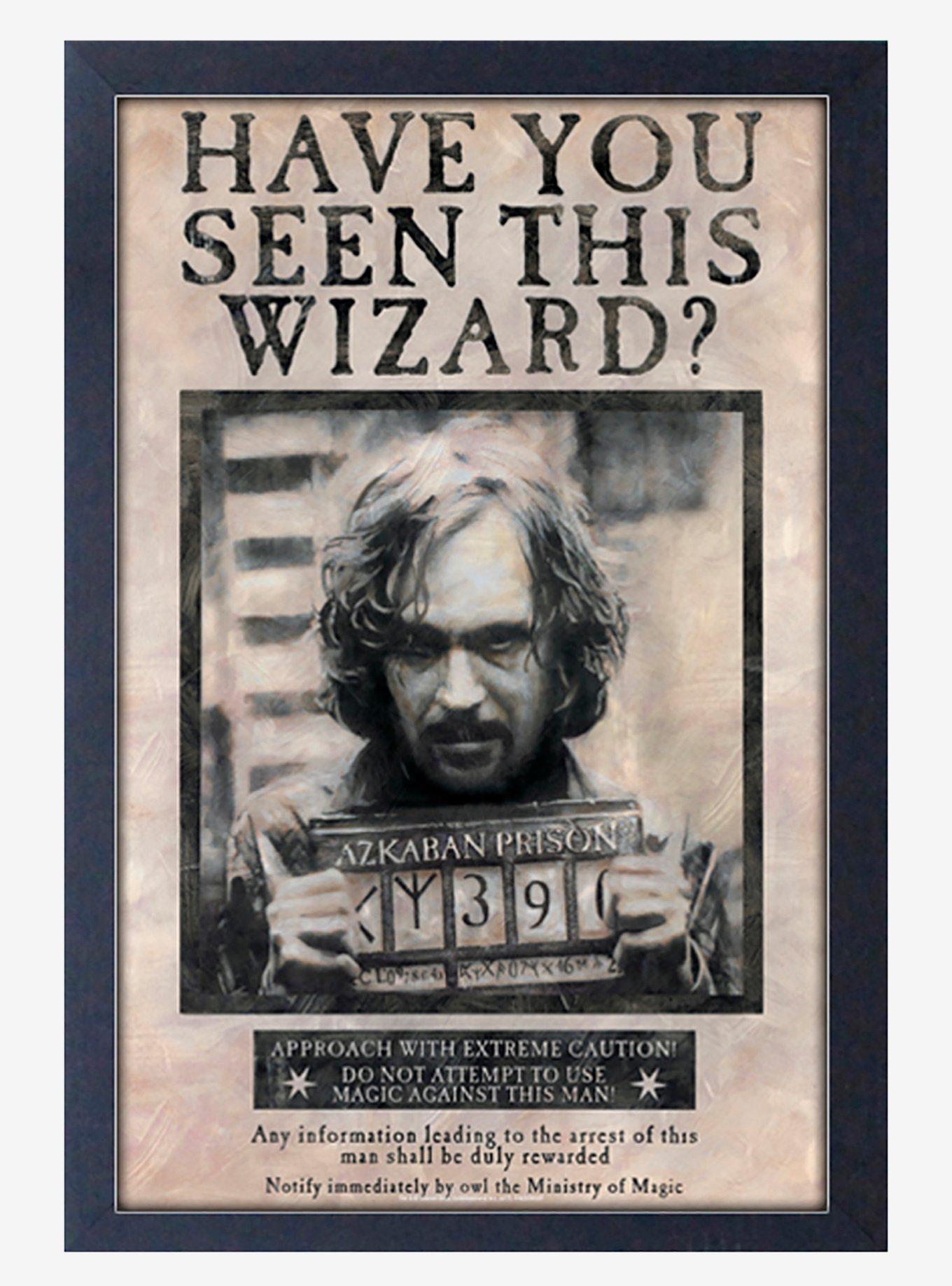 Harry Potter Sirius Black Wanted Framed Poster, , hi-res